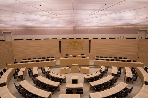 Plenarsitzung im neuen alten Landtag